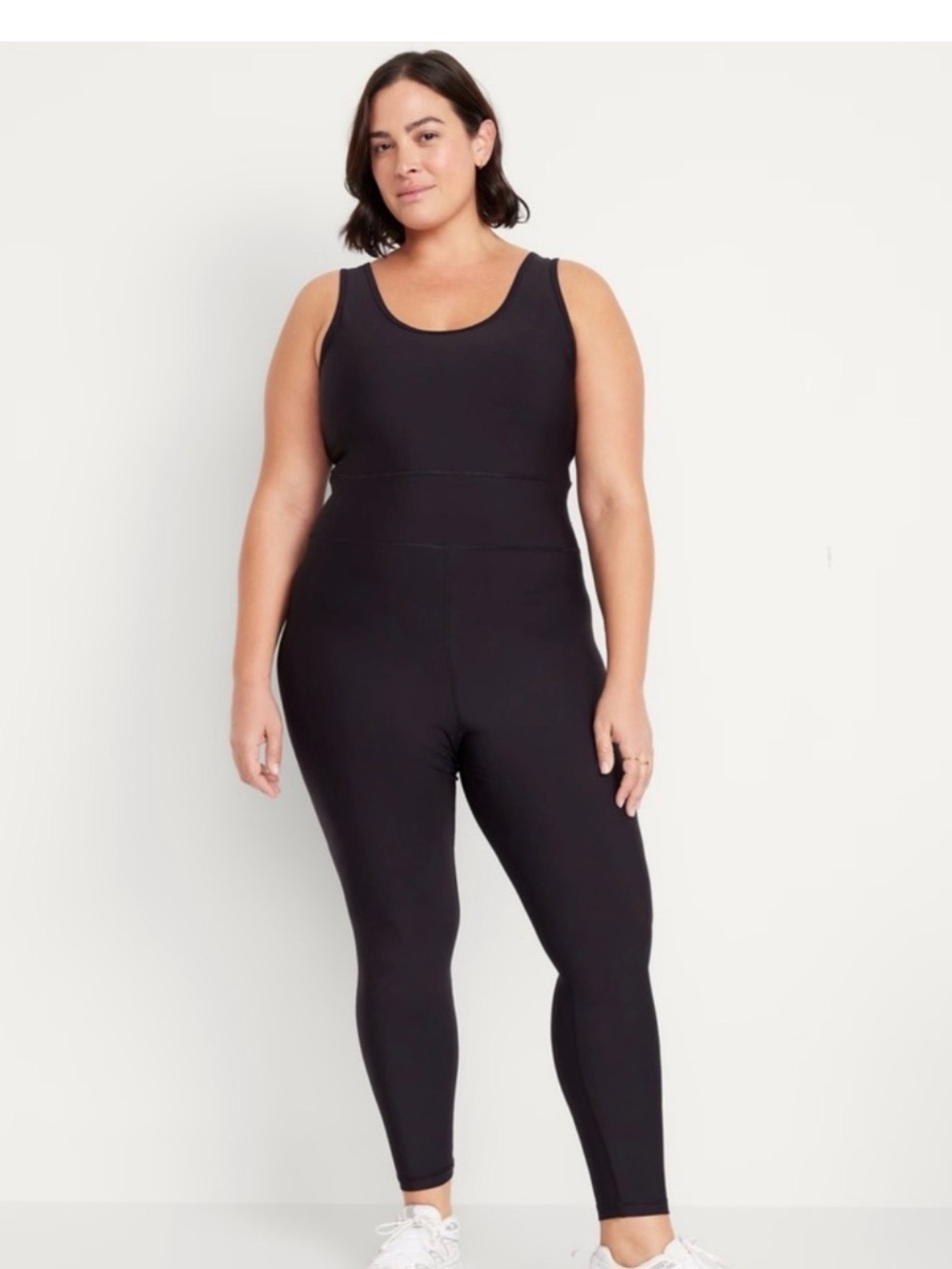 Old Navy Black Sleeveless Active Jumpsuit